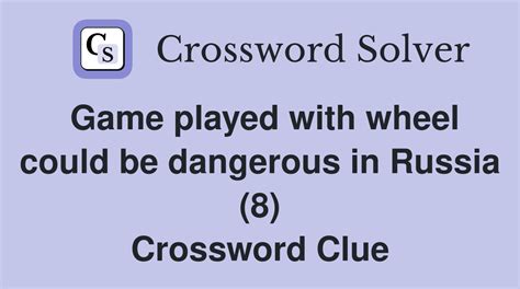casino wheel russian Crossword Clue .